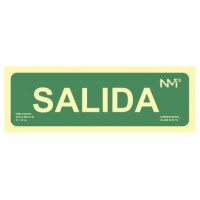 PACK DE 2 SEÑALES "SALIDA" 300X105 PVC VERDE ARCHIVO 2000 6170-06H VE (Espera 4 dias) en Huesoi